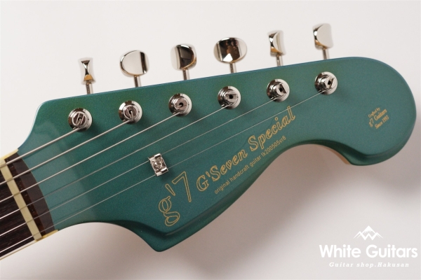 g7-JM/R - Vintage Lake Placid Blue / Standard Aged / Dot&Bind / with Preset Switch