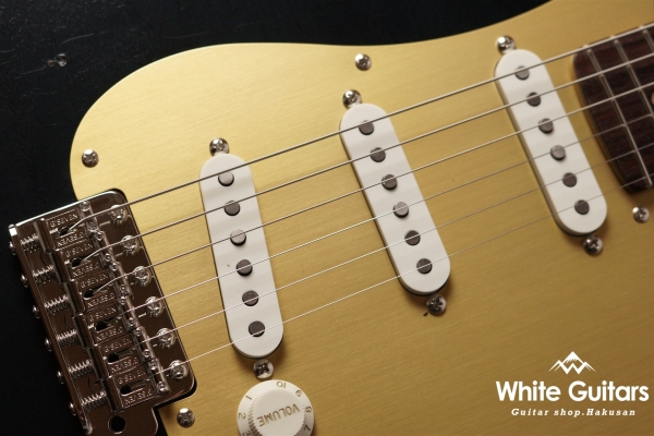 g7-ST/R-R.Rarge - Vintage Charcoal Frost Metallic / Lightly Aged / Anodized Pickguard