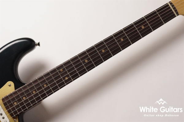 g7-ST/R-R.Rarge - Vintage Charcoal Frost Metallic / Lightly Aged / Anodized Pickguard