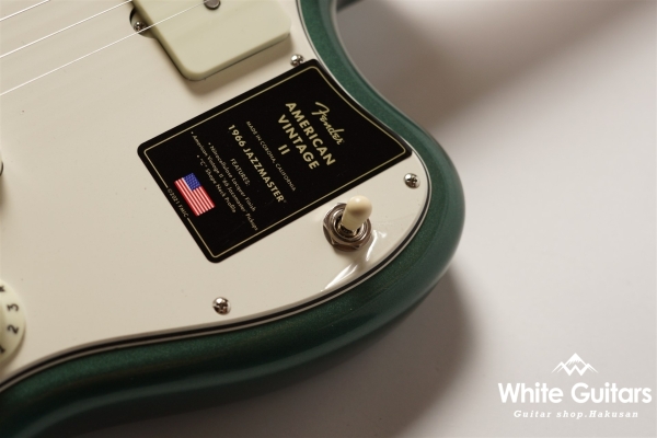 American Vintage II 1966 Jazzmaster - Sherwood Green Metallic