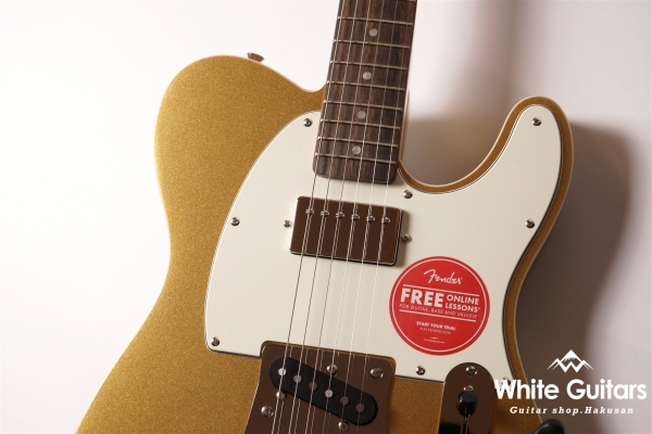 Classic Vibe ’60s Custom Telecaster SH with Bigsby - Aztec Gold