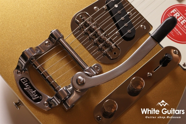 Classic Vibe ’60s Custom Telecaster SH with Bigsby - Aztec Gold