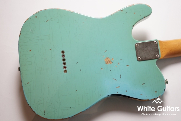  TL-’62 Hard Aged - Sonic Blue over 3 Tone Burst