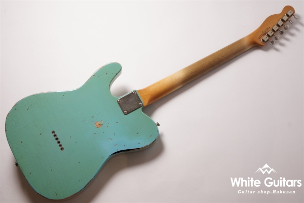  TL-’62 Hard Aged - Sonic Blue over 3 Tone Burst