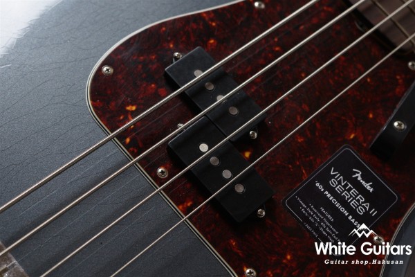 Limited Edition Vintera II Road Worn 60s Precision Bass - Charcoal Frost Metallic