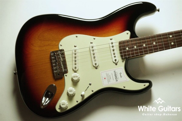 Made in Japan Hybrid II Stratocaster - 3-Color Sunburst