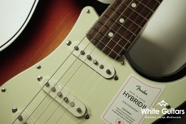 Made in Japan Hybrid II Stratocaster - 3-Color Sunburst